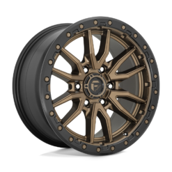 FUEL OFF-ROAD D681 R17 X 9 / 6X135 / -12 / ALEACIÓN / MATTE BRONZE/ BLACK RING