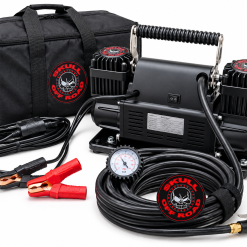 COMPRESOR DE AIRE PORTÁTIL DE DOBLE PISTÓN (CAPACIDAD 300 L/M Y 150 PSI DE PRESIÓN)