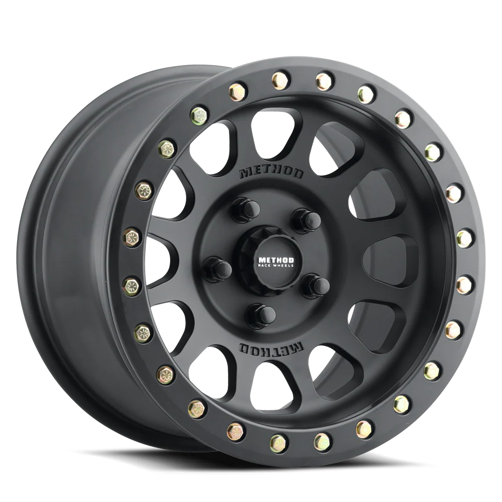 METHOD RACE WHEELS 401 R15 X 7 / 6X139,7 / 38 / BEADLOCK / ALEACIÓN / SATIN BLACK